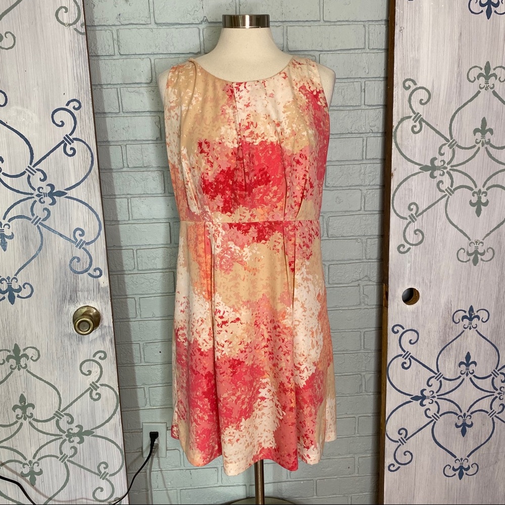 Ann Taylor Loft Pocket Dress Floral Size 12